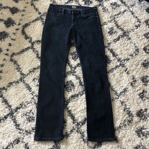 Vintage Y2K Goldsign Envy Low Rise Jeans 28 Dark Wash Straight Leg USA Stretch